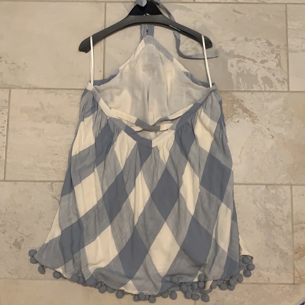TULAROSA HOLDEN DRESS IN BLUE COTTAGE - Picture 7 of 10